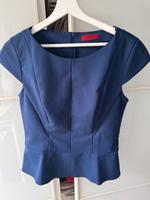 Hugo Boss Peplum Bluse/ Oberteil, Gr. 38, blau/navy, NEU! Altona - Hamburg Othmarschen Vorschau