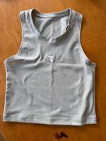 Neu Ryzon Crop Top Running Singlet XS pistachio cream nachhaltig München - Schwanthalerhöhe Vorschau