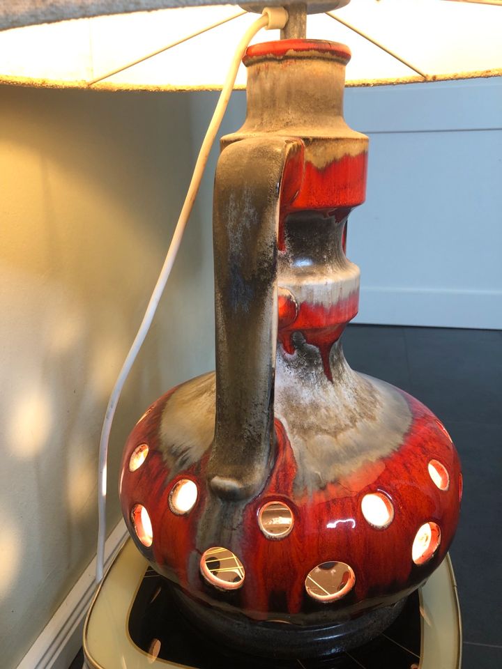 FAT LAVA Lampe, 70er Jahre, XL Größe, Vintage, Retro in Neumünster