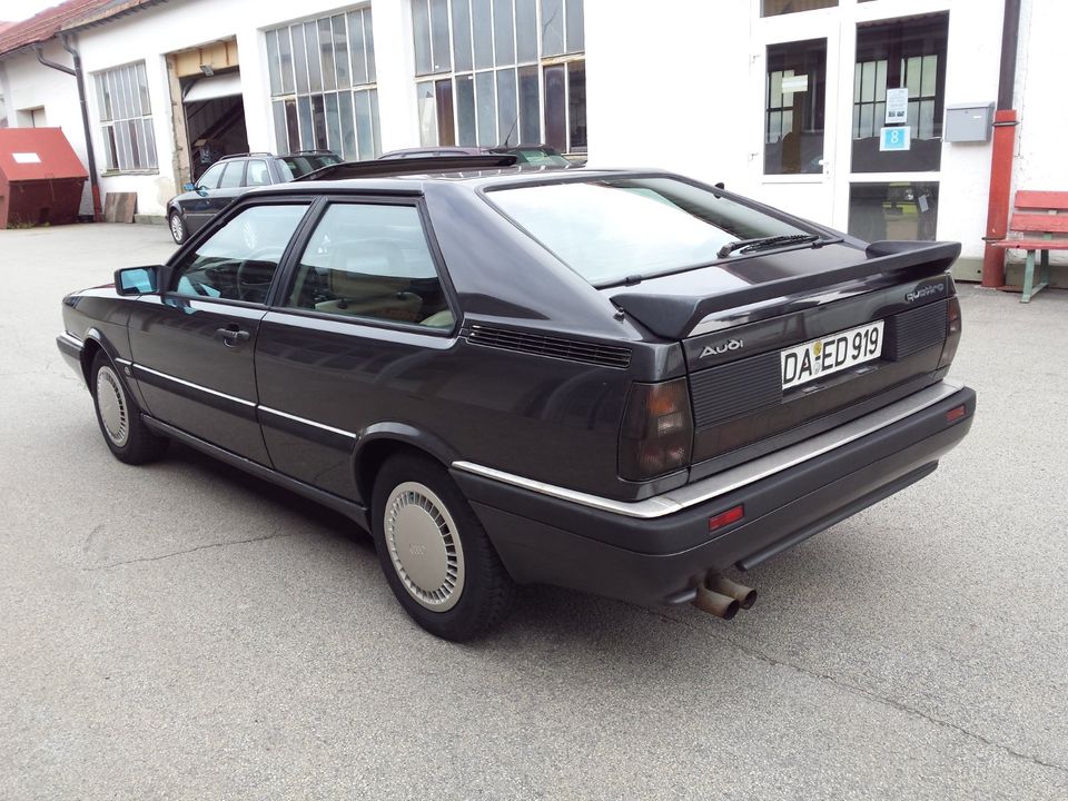 Audi Coupe quattro Typ 85 1. Hand 150tkm Leder Klima TOP Oldtimer in Riedlhütte