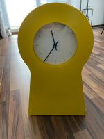 IKEA Standuhr PS gelb mit Aufbewahrung Uhr Wanduhr Kr. München - Brunnthal Vorschau