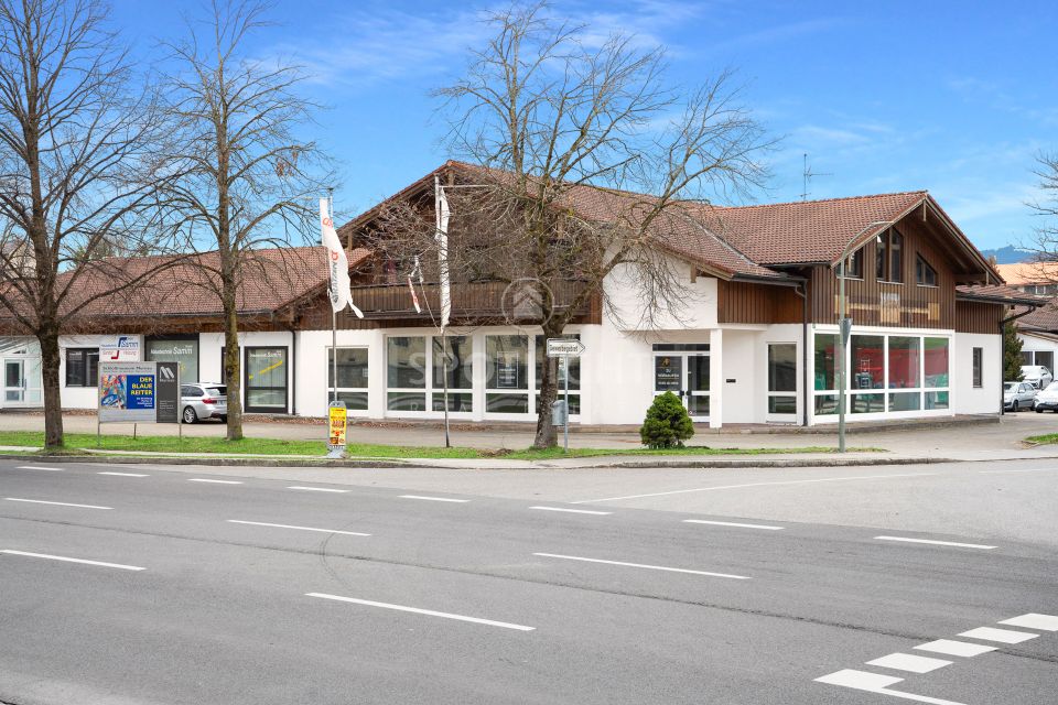 Gewerbegrundstück mit Top Sichtbarkeit und vielfältiger Nutzungsoption in Murnau in Murnau am Staffelsee