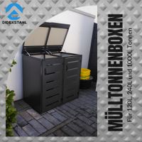 Müllboxen, Mülltonneboxen, Metall, 120L, 240L, 1er, 2er, 3er, 4er Dortmund - Hörde Vorschau