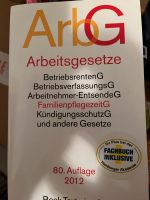 Arbeitsgesetze - ArbG / Auflage 80. inkl. Fachbuch Bayern - Farchant Vorschau