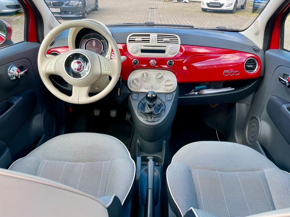 Fiat 500 Lounge mit 86 PS*Garantie*Euro6*PanoramaDach*TipTop in Weingarten