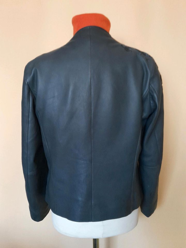 Damen Lederjacke v. Massimo Dutti, Gr. L, 40, Schwarz, neuwertig in Düsseldorf