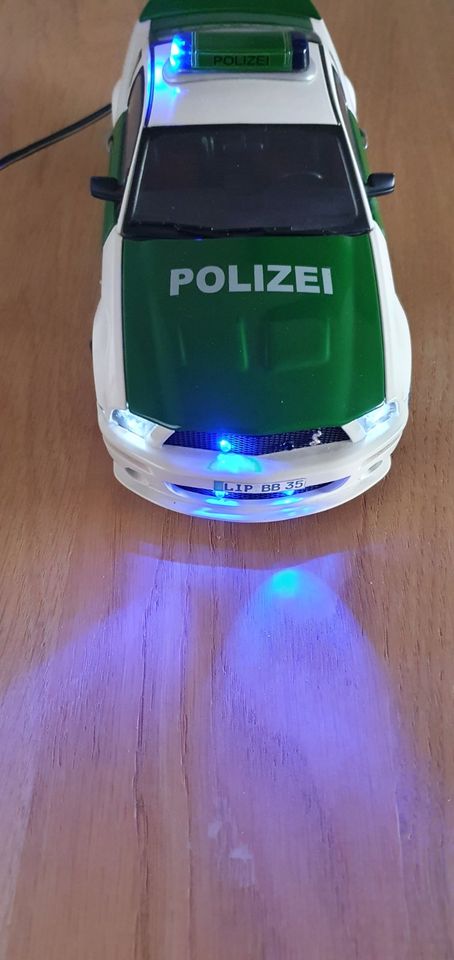 FORD Mustang Shelby GT 500, 2007, Polizei mit Licht, 1:18, UNIKAT in Lemgo