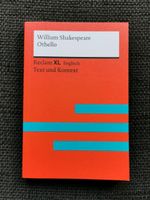 Taschenbuch William Shakespeare OTHELLO Reclam XL Englisch Hessen - Schmitten Vorschau