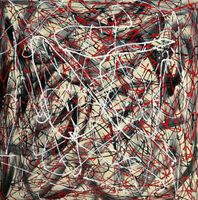 Homage of Pollock - Number 1 m98012 120x120cm Ölbild handgemalt Berlin - Treptow Vorschau