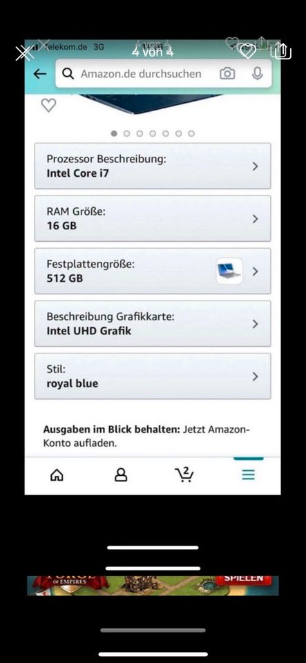 Asus ZenBook 14 Neuwertig in Dermbach