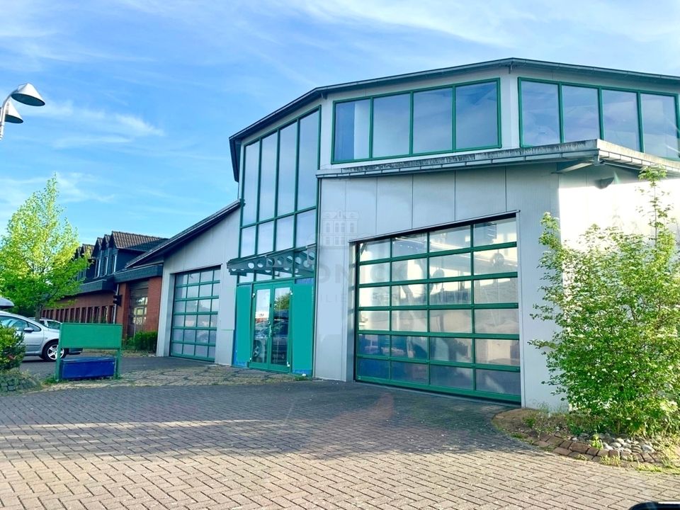 RUDNICK bietet 6 x RENDITE: Bürogebäude mit Fahrzeughalle in guter Lage in Neustadt am Rübenberge