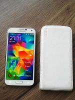 Samsung Galaxy S5 weiß mit OVP Leder Hülle Kopfhörer Ladegerät Nordrhein-Westfalen - Leverkusen Vorschau