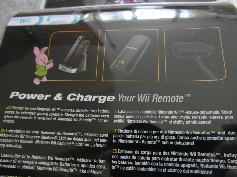 Duracell DUAL Charger für die Nintendo Wii Ladestation Controller in München