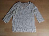 Comma Damen Shirt Bluse Gr. 36 weiß Spitze Stickerei transparent Schwerin - Großer Dreesch Vorschau