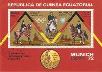 Äquatorialguinea Block 19 ° Olympische Spiele München Pferdesport Nordrhein-Westfalen - Kamen Vorschau