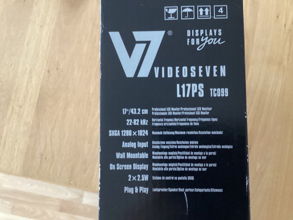 PC Bildschirm 17 Zoll von Videoseven in Konstanz