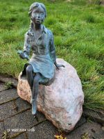 Garten Brozefigur Rottenecker "Emily"auf Rosario Stein Hessen - Seligenstadt Vorschau