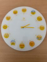 Wanduhr, Uhr, Emoji, Smileys, Kinderzimmer Mecklenburg-Vorpommern - Loddin Vorschau