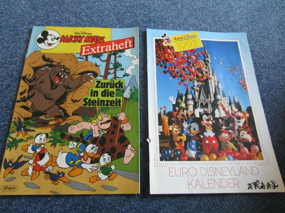 diverse Micky Maus Extra-Hefte / Kalender aus den 1990ern in Marburg