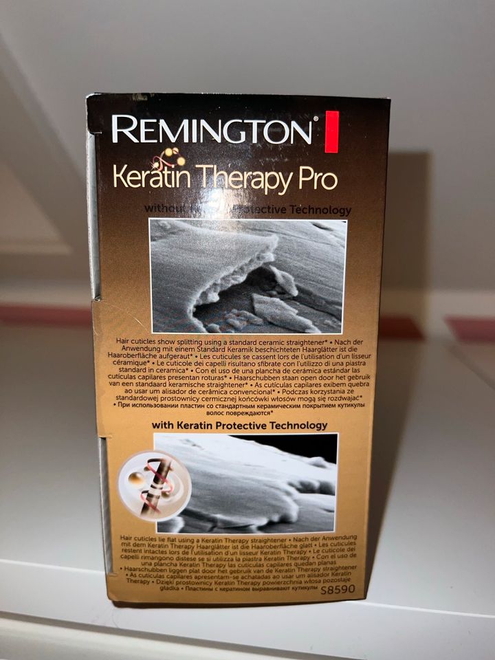 REMINGTON Haarglätter S8590 Keratin Therapy