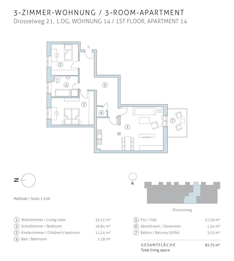 Wohneigentum in historischer Lage: Vermietete 3-Zimmerwohnung inkl. Balkon in Oschatz