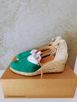 Neu! Kanna Wedges Espadrille grün Gr. 38 Nordrhein-Westfalen - Meerbusch Vorschau