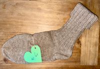 Hochwertige Wollsocken, handgestrickt, Gr. 40/41, Beige, NEU! Bayern - Scheidegg Vorschau