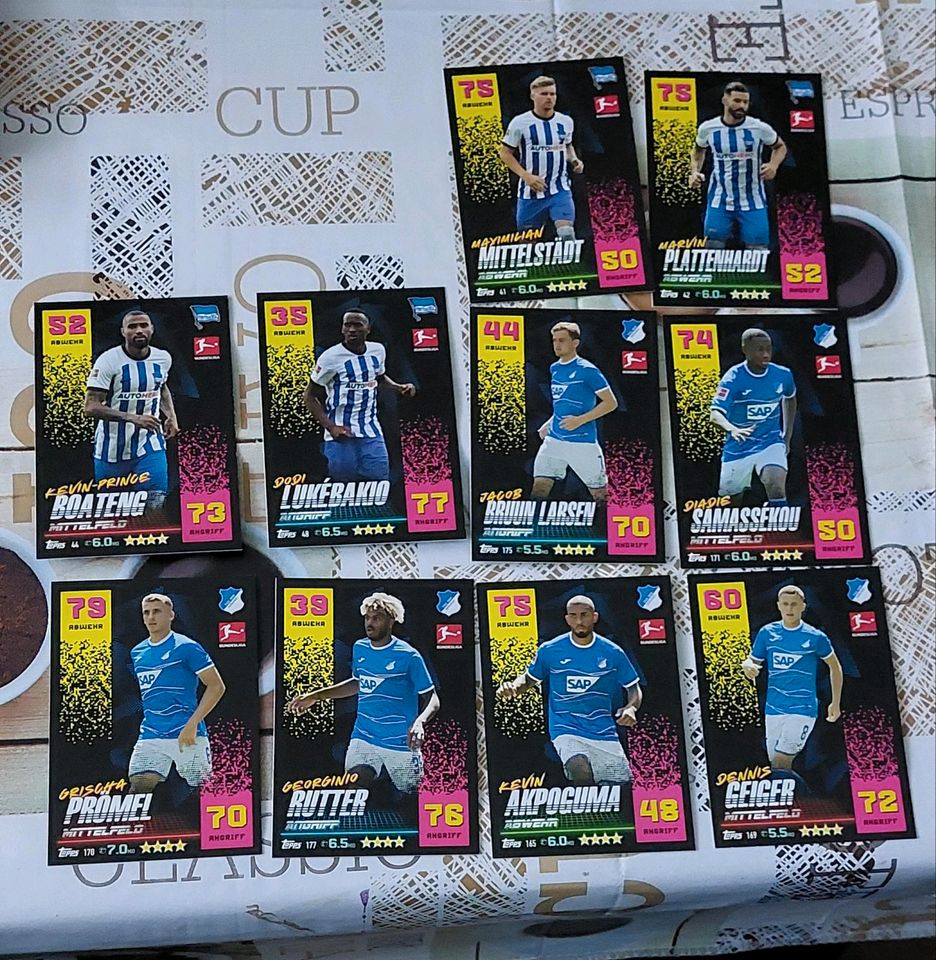 Match attax in Olbernhau