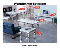 Edelstahl Wohnzimmer Chrome Set Couchtisch Esstisch Tisch Silber Aachen - Aachen-Brand Vorschau