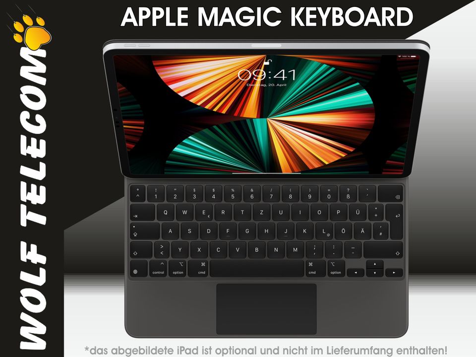 APPLE Magic Keyboard MJQK3D/A f. iPad PRO 12,9" 3/4/5/6. Gen. NEU in Mayen