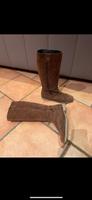 Neu Wildleder Stiefel Schuhe Esprit braun Fransen Schleswig-Holstein - Nortorf Vorschau