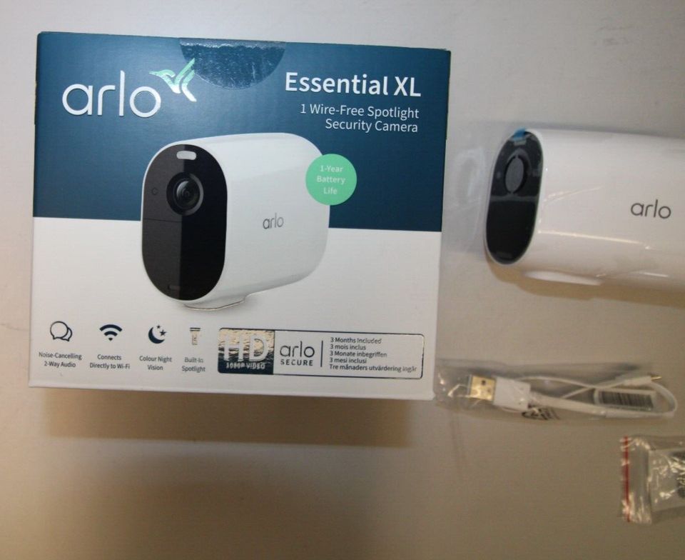 Arlo Essential XL kabellose WLAN-Überwachungskamera,14331-5/3 in Schierling