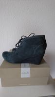 Clarks Wedges Stiefeletten/  SchnürschuheGr.38 blaugrau – Neuwert Niedersachsen - Oldenburg Vorschau