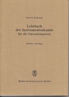 Altes Medizinlehrbuch "Lehrbuch der Instrumentenkunde - 1950" Niedersachsen - Braunschweig Vorschau
