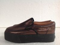 Superga Plateau Turnschuhe schwarz metalic Bronze Größe 37 Nürnberg (Mittelfr) - Oststadt Vorschau