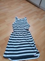 H&M Mädchen Basic Kleid ärmellos blau/weiß Größe 158/164 Nordrhein-Westfalen - Hückelhoven Vorschau