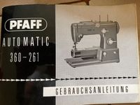 Pfaff 350 Automatic Sattler Tischnähmaschine mit Vintage Schrank Kr. München - Oberschleißheim Vorschau