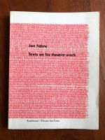 Jan Fabre - Texts on his theatre-works Frankfurt am Main - Nordend Vorschau