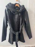 Übergangsjacke Wolle mit Kunstleder. Gr. M, only Brandenburg - Cottbus Vorschau