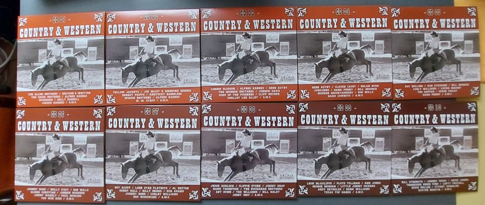 Country & Western - 10 CDs Set Country-Music in Zirndorf