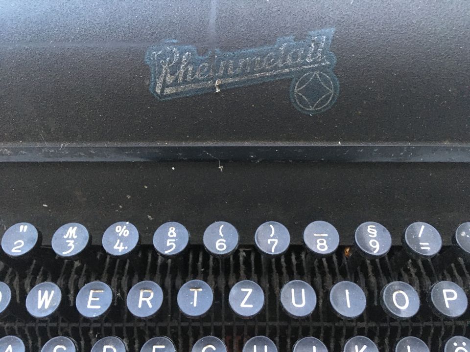 Schreibmaschine antik in Chorin