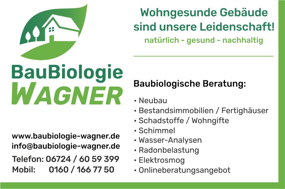 Baubiologische Beratung / Schimmelberatung / schadstoffrei in Münster-Sarmsheim