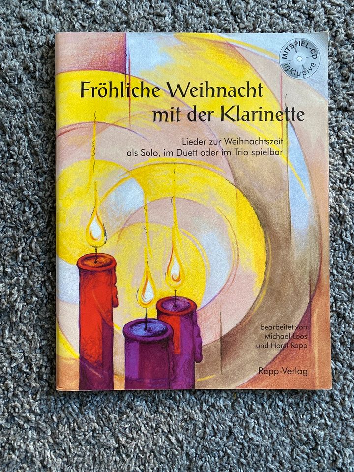 Verschiedene Bücher für die Klarinette in Nörvenich