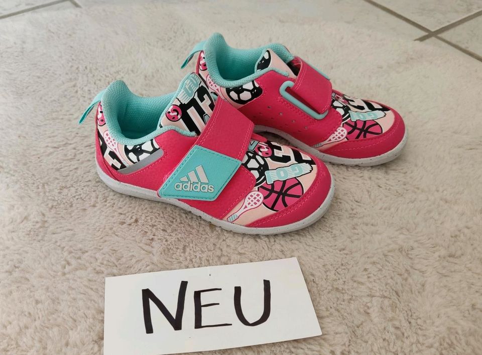 Neu 26 Adidas sneaker Schuhe pink koralle türkis Frühling sommer in Rednitzhembach