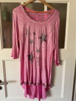 Shirt langärmelig pink mit silbernen Pailletten, Gr.40 neuwertig Dortmund - Innenstadt-West Vorschau