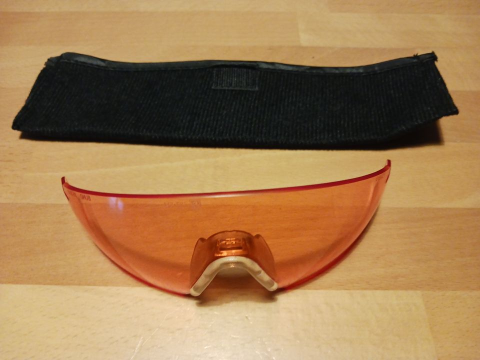 Bundeswehr Schießbrille Revision Sawfly Gr. M Ersatzglas orange in Daun