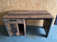 Schreibtisch Old Wood Vintage mit Betonoptik Niedersachsen - Edewecht Vorschau