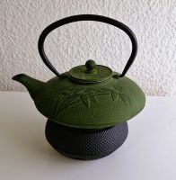 Japanische Teekanne aus Gusseisen mit Teewärmer Berlin - Spandau Vorschau
