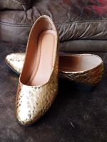 Weiche goldene Schuhe, Ballerinas, Gr. 40,5 - NEU Berlin - Rudow Vorschau