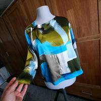 Neu zara Bluse 3/4 Arme L 40 42 Sommerfarben Bayern - Kronach Vorschau